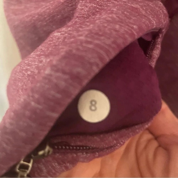 Lululemon Run Free Tank- Heathered Plum Size 8 - Picture 2 of 8